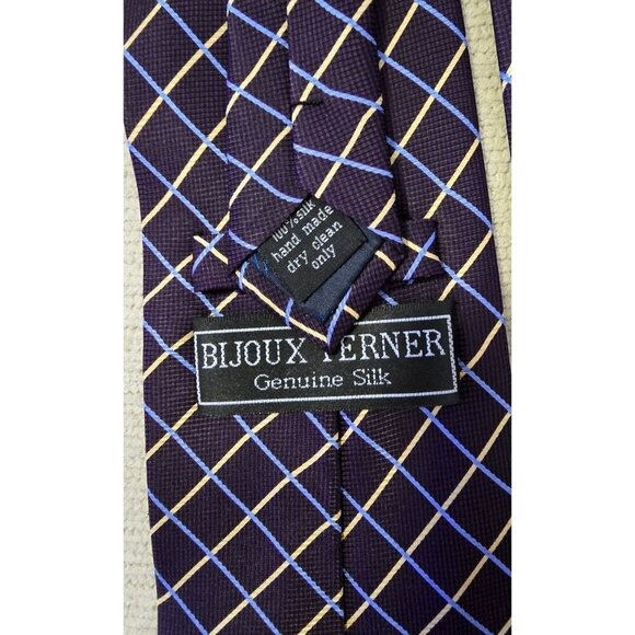 Set Of 5 Mens Neck Ties Including Daland Designs & Bijoux Terner Quilters - Picture 5 of 12